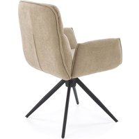 Стул с подлокотниками Halmar K574 (темно-бежевый)