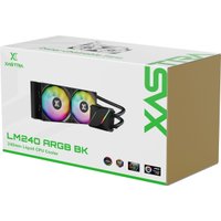 Система жидкостного охлаждения для процессора XASTRA LM240 ARGB BK