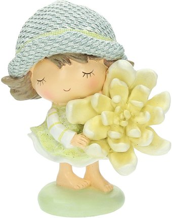 Статуэтка Andrea Fontebasso Vogue Bimbi. Девочка с георгином VG9ST062484