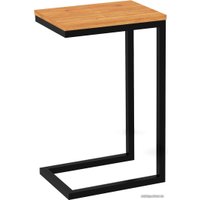 Приставной столик TMB Loft Роксет Дуб 300х400 (ипсвичская сосна/черный)