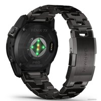 Умные часы Garmin Fenix 7X Pro Sapphire Solar (карбоново-серый титан/черный, с титановым и силиконовым ремешками)