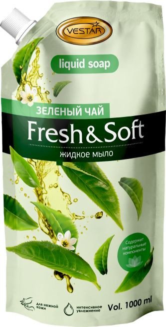 

Vestar Жидкое крем-мыло Зеленый чай 1 л