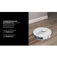 Робот-пылесос Polaris PVCR 4250 WIFI IQ Home (белый)