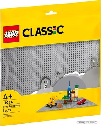 Набор деталей LEGO Classic 11024 Серая базовая пластина