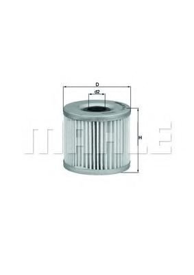 

Масляный фильтр Mahle Knecht OX411