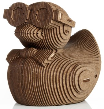 Eco-Wood-Art Уточка - копилка