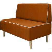 Диван Brioli Рони двухместный 1.1м (F9 массив/лак)