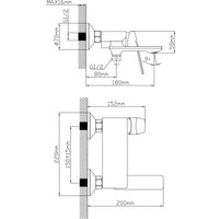 Смеситель Econoce EC0803BL