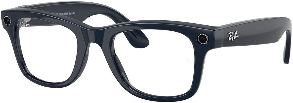 Умные очки Ray-Ban Meta Wayfarer Gen 2 RW4012 (темно-синий/прозрачный/синий)