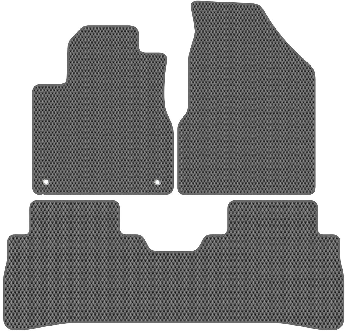 

Комплект ковриков для авто Alicosta Nissan Murano II (suv / Z51) 2007 - 2016 (серый, ромб)