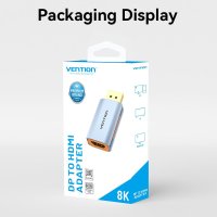 Адаптер Vention HFMH0 DisplayPort - HDMI