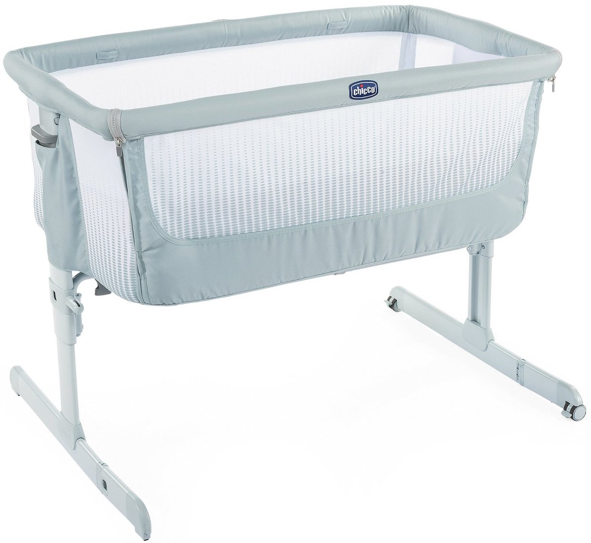 

Приставная детская кроватка Chicco Next2me Air (antiguan sky)