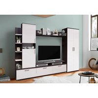 Стенка Олмеко Денвер Нью (дуб беленый/венге)