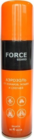 Аэрозоль против насекомых Euroguard От комаров и мошек 150 куб.см