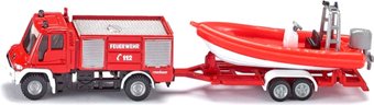 Пожарная машина Siku Пожарная Mercedes с катером 1636