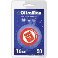 USB Flash OltraMax 50 16GB (оранжевый)