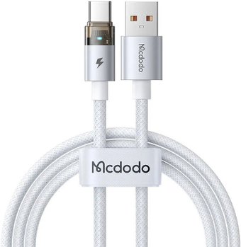 Кабель McDodo CA-6892 USB Type-A - USB Type-C 100W (1.2 м, белый)