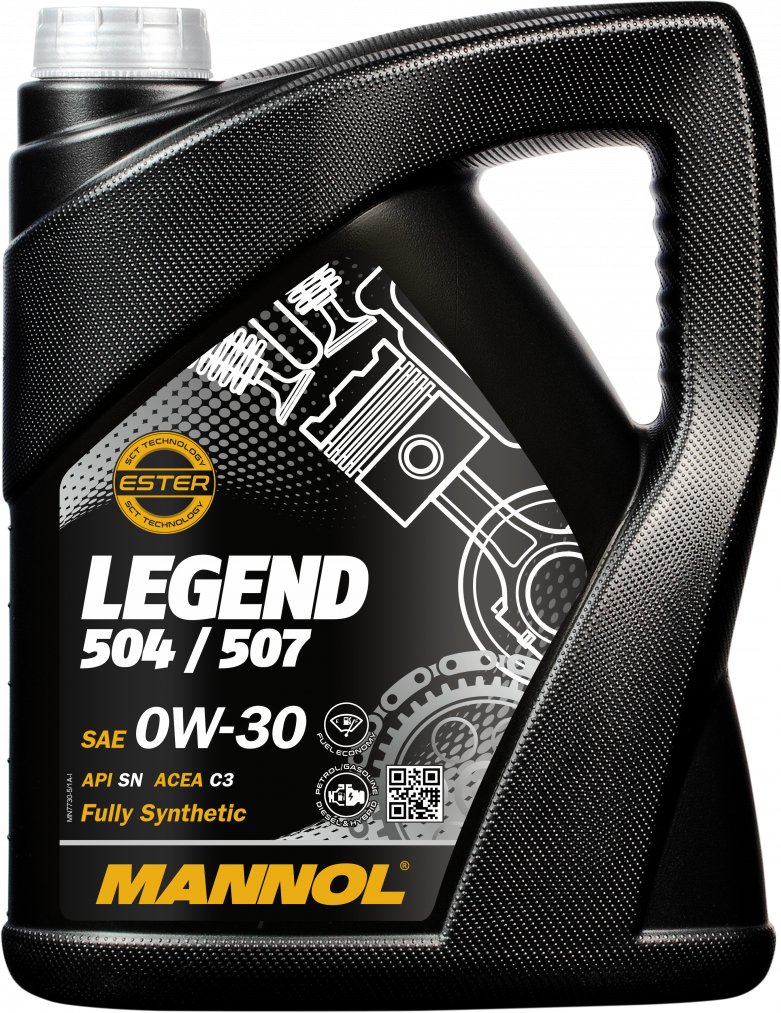 

Моторное масло Mannol Legend 504/507 0W-30 5л