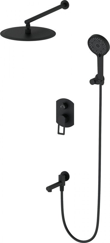 

Душевая система Wonzon&Woghand WW-88939010-MB