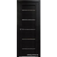 Межкомнатная дверь ProfilDoors 7X 80x200 (венге мелинга/стекло дождь черный)