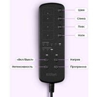 Массажная накидка на сиденье Kitfort KT-5929