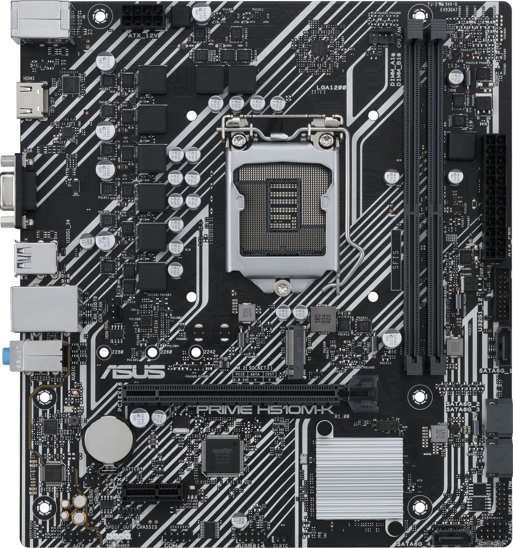 

Материнская плата ASUS Prime H510M-K