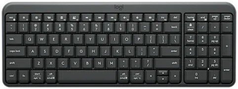

Клавиатура Logitech K251 Compact Bluetooth Wireless Keyboard 920-013363 (графитовый, нет кириллицы)