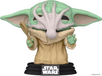 Funko Bobble Star Wars Mandalorian Grogu with Chowder Squid Exc 54528