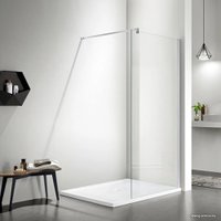 Душевая стенка Aquatek 90x200 AQNAR6310-90 (хром/прозрачное стекло)