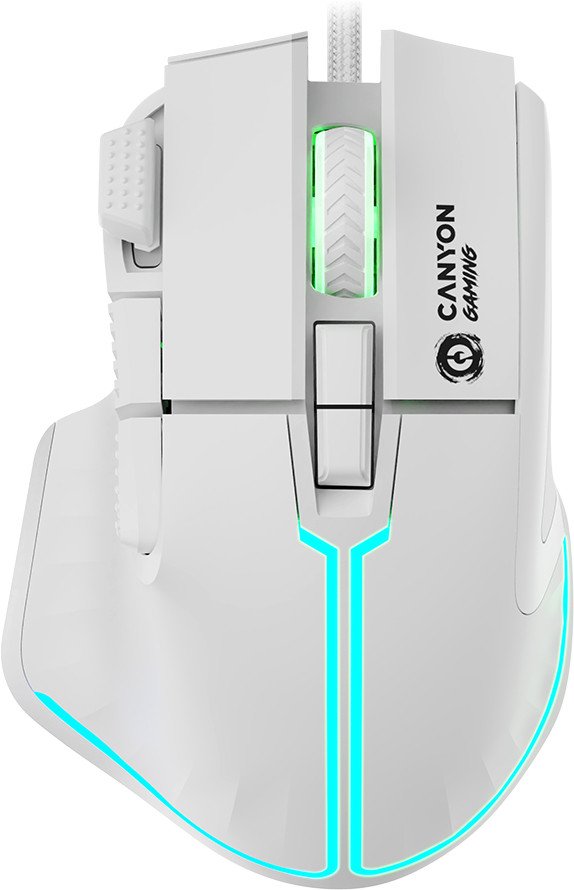 

Игровая мышь Canyon Fortnax GM-636 (белый)