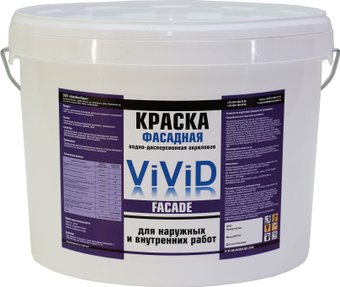 ViViD фасадная ViViD-Faсade (белый, 25 кг)