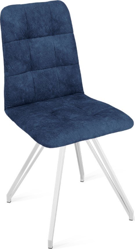 

Стул Трия Аспен К4 (белый матовый/микровелюр Wellmart Blue)