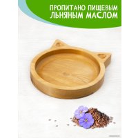 Менажница Woody Пять в одном. Котик 05421