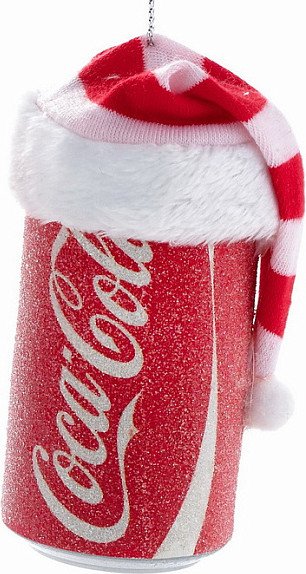 

Елочная игрушка Kurt S. Adler Kurt Christmas 2025 Кока-кола в колпачке CC1103_2