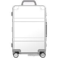 Чемодан-спиннер RunMi 90 Points Metal Suitcase 20 (серебристый)
