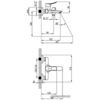 Смеситель Milardo Amplex AMPSB02M02