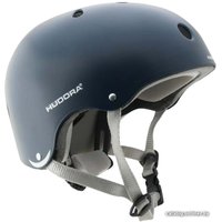 Cпортивный шлем Hudora Skaterhelm Midnight 84118 (р. 51-55, серый)