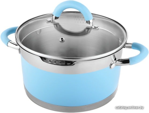 Кастрюля Lara Sky Blue LR02-443