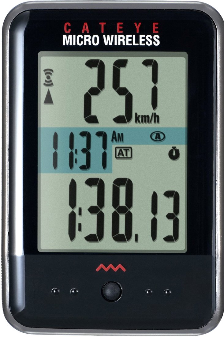 

Велокомпьютер Cateye Micro Wireless CC-MC200W (черный)