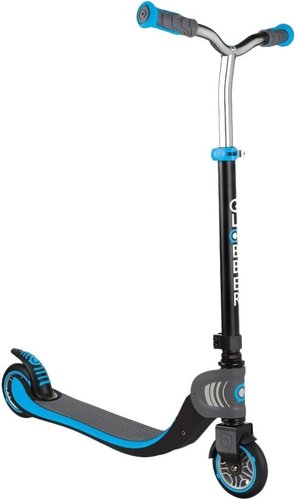 Двухколесный подростковый самокат Globber Flow 125 Foldable (голубой)
