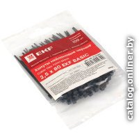 Стяжка для кабеля EKF Basic plc-cb-2.5x80 (100 шт)