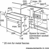 Электрический духовой шкаф Bosch Serie 6 HBJ558YS3Q