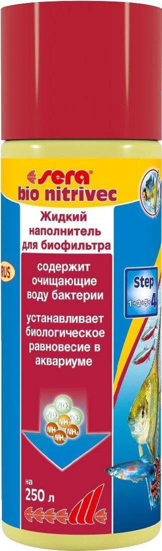 

Средство для ухода за водой Sera Bio-Nitrivec 100 мл