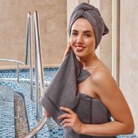 Набор полотенец Diana НПМD-Гр-30-50-70 (грей)