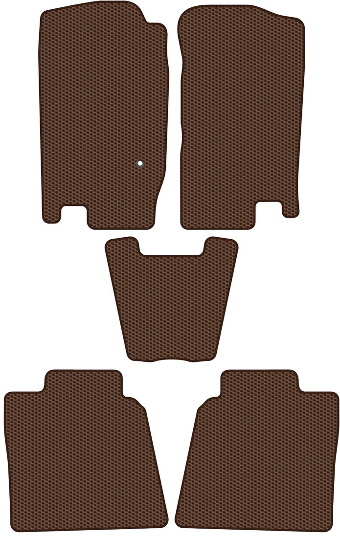 

Комплект ковриков для авто Alicosta Ford Explorer III (suv / U152) 2001 - 2005 (коричневый, сота)