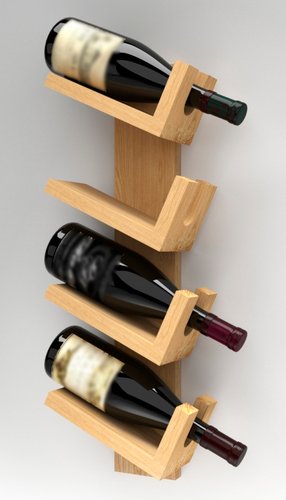 Полка Krasawick Skarb X4 KH31001 (светлое дерево)