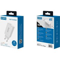 Сетевое зарядное EOFE E601 65W (белый)