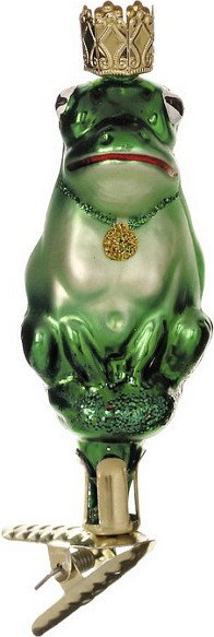 

Елочная игрушка Inge's Christmas Once upon a Time Принц-лягушка 10101S014