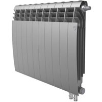 Биметаллический радиатор Royal Thermo BiLiner 500 Silver Satin VR (10 секций)
