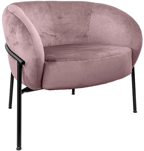 

Стул King Style 110 Lounge (велюр, пыльная роза)